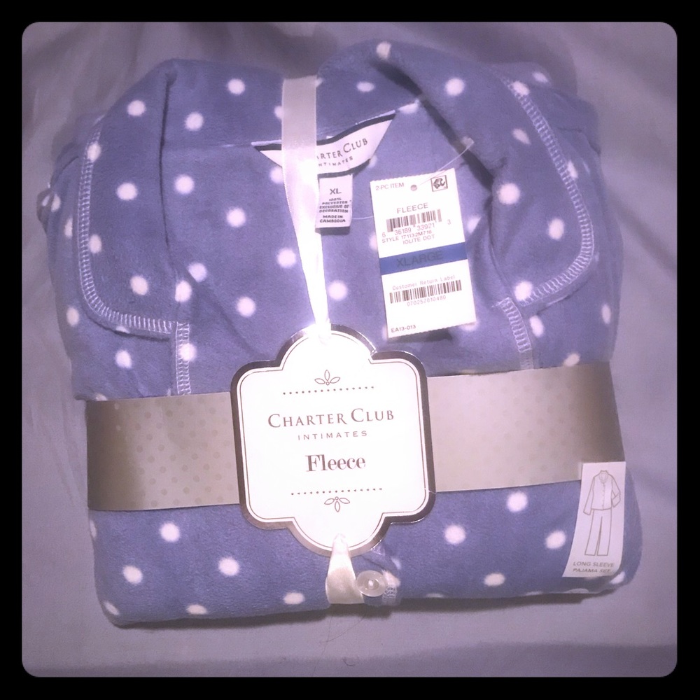 High quality fleece pajamas.